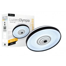 Lucero Olympia 84 W-os  50 cm átmérőjű fehér LED távirányítós és mobil applikációval vezérelhető mennyezeti lámpa