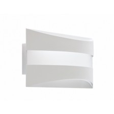 Strühm Sopran 6 W-os natúr fehér  fehér fali lámpa
