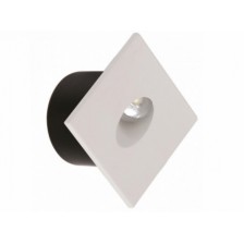 Strühm Zumrut négyzet alakú  natúr fehér  fehér beltéri LED-es lépcső világítás