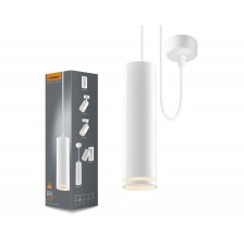 Videx TATUM fehér függesztett lámpa keret  GU10-es foglalattal